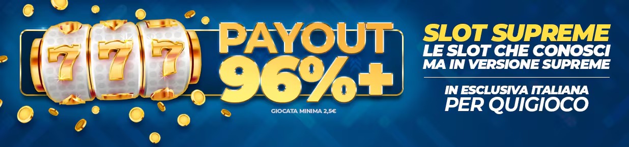 Slot Supreme — Payout 96%+